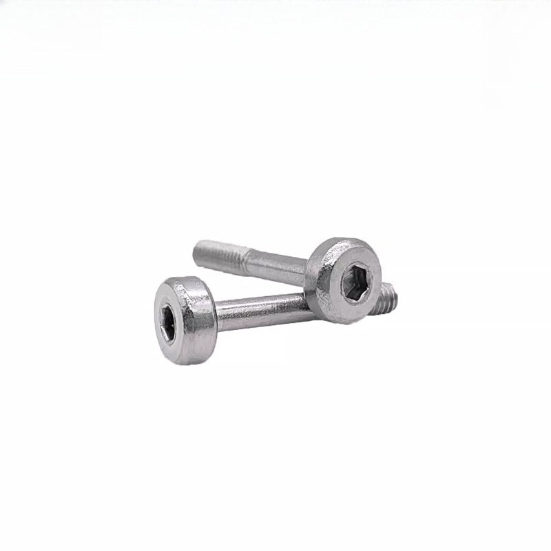 304 Stainless Steel Non-Standard Screw M3×19 Half Tooth Short Thin Head Hex Screw