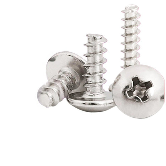 M1.7-M6  201 stainless steel cross large flat head flat tail screw self-tapping screw mushroom head umbrella head self-tapping for Small Appliance & Furniture Fixing