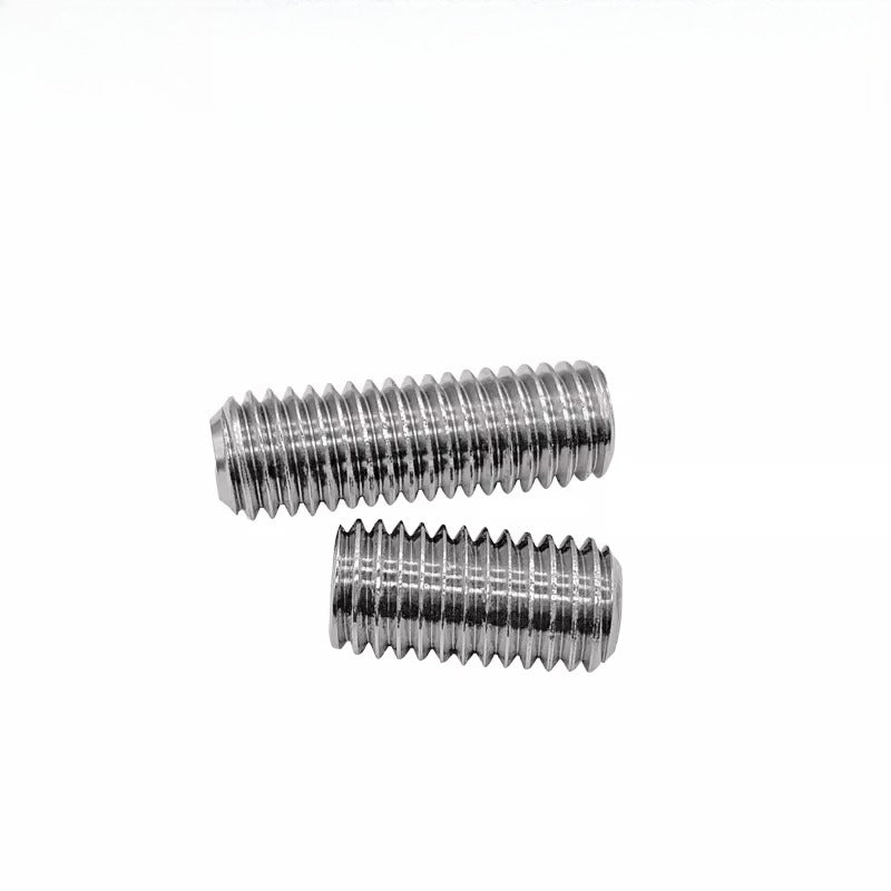 10#-32 1/4-28 3/8-24 UNF Set Screw 304 SS US Hex Fine Thread Imperial Fastener
