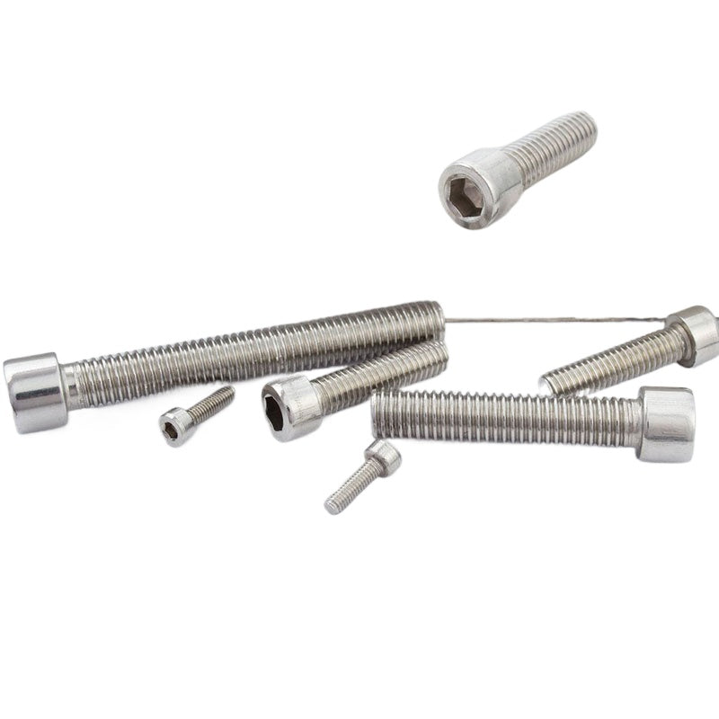 M3 M4 M5 M8 201 Stainless Steel Half Thread & Full Thread Hex Socket Button Head Screws for Machinery & Hardware