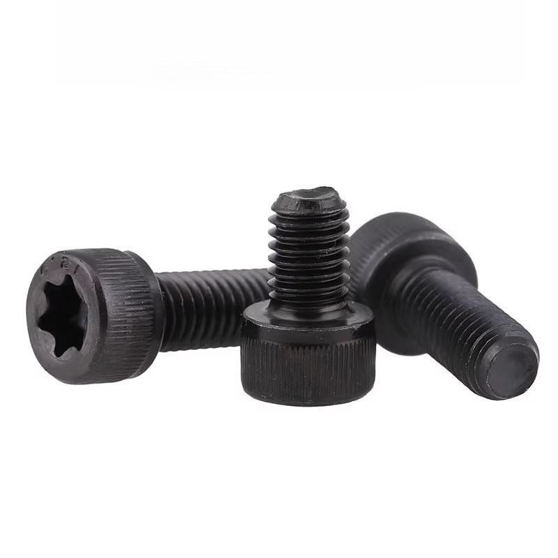 12.9 Grade Alloy Steel ISO 14579 Torx Socket Head Cap Screws Knurled Full Thread Machine Screws M3-M10