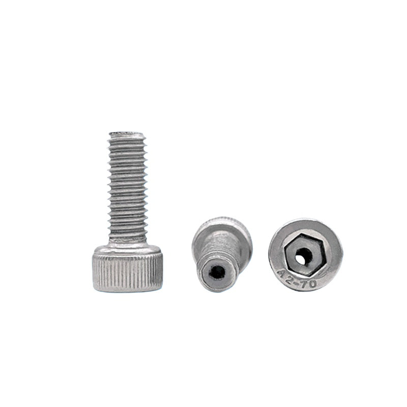 UNC/UNF 304 Stainless Steel Hollow Screw American Imperial Hex Cup Head Vacuum Exhaust Thread Fastener