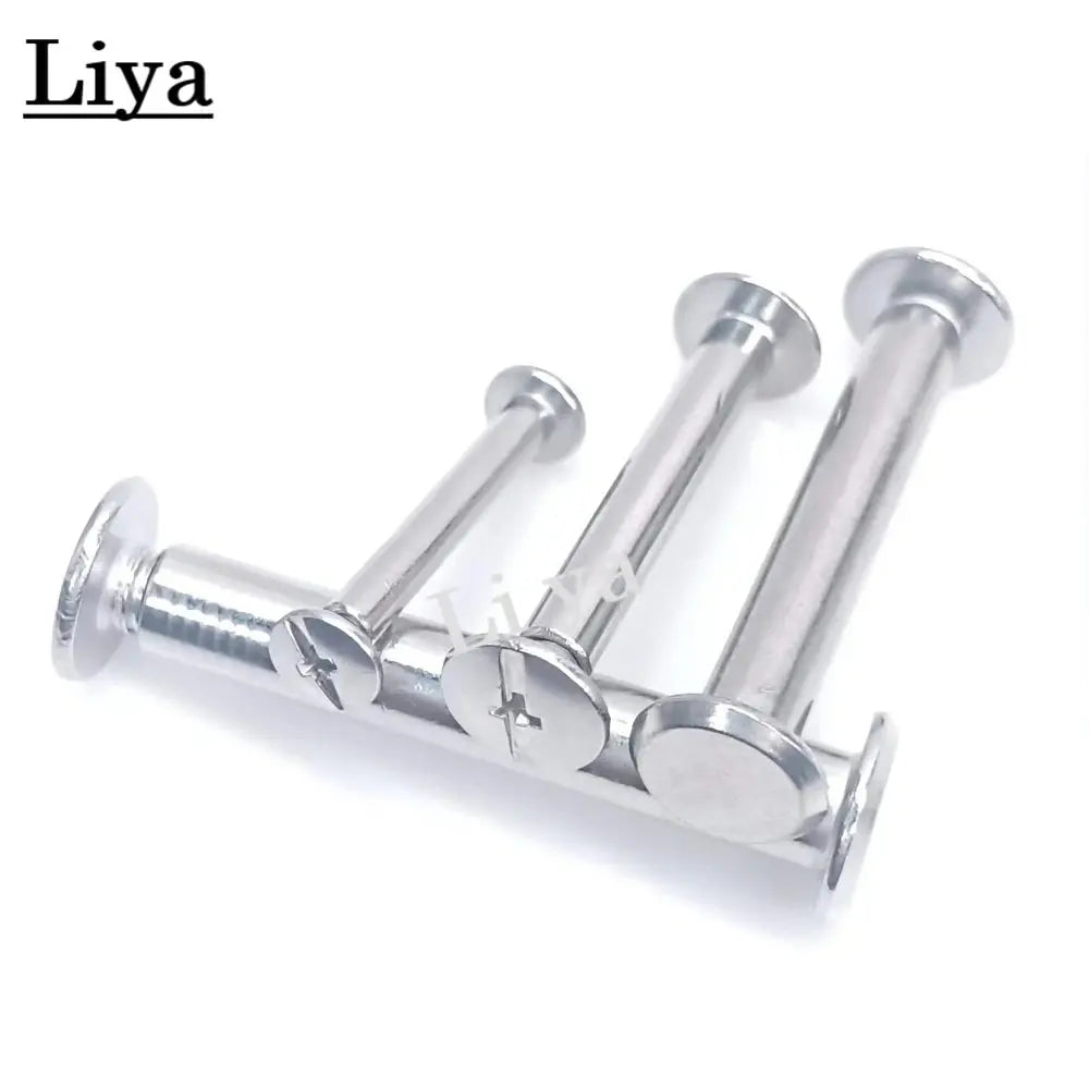 5-20pcs ∅3 ∅4 ∅5 ∅6 * 4/5/6/8/10/12/14-100mm 304 Stainless Steel Snap Rivet Books Butt Screw, Photo Album Binding Screw