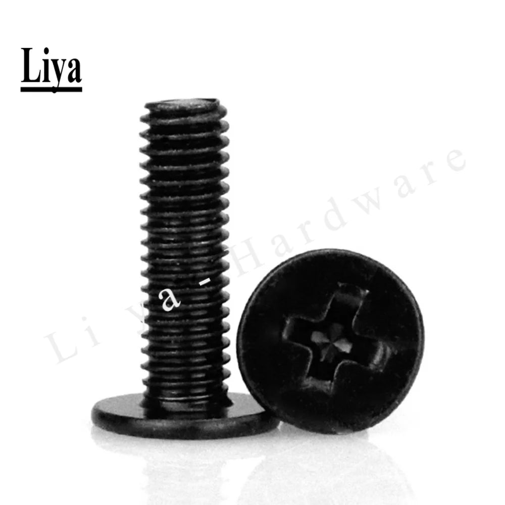 5-50pcs CM M2 M2.5 M3 M4 M5 M6 A2 304 Stainless Steel Cross Phillips Ultra Thin Super Low Flat Wafer Head Screw Bolt for Laptop