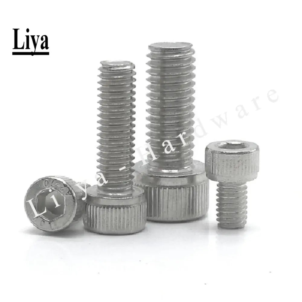 5-50pcs M1.4 M1.6 M2 M3 M4 M5 M6 M8 304 A2-70 Stainless Steel DIN912 Hexagon Hex Socket Cap Allen Head Bolt Screw Length 2-60mm