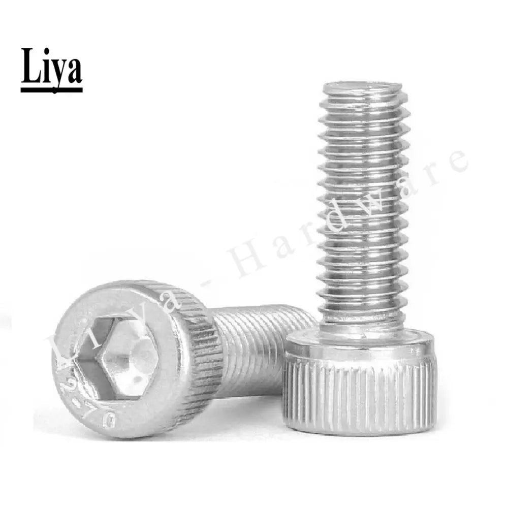 5-50pcs M1.4 M1.6 M2 M3 M4 M5 M6 M8 304 A2-70 Stainless Steel DIN912 Hexagon Hex Socket Cap Allen Head Bolt Screw Length 2-60mm