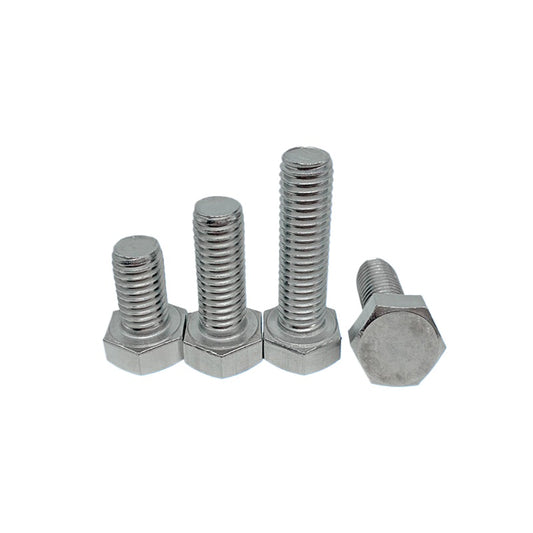 DIN933 M20-M30 316 Stainless Steel Hex Head Bolt Marine Industrial Outdoor Outer Hexagon Screw
