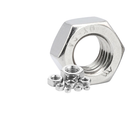 M4/M5/M6/M8 4.8 Grade Galvanized Hexagonal Nut – Anti-Thread Nut, Factory for Construction & Machinery