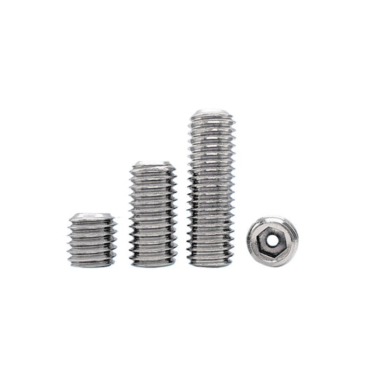 DIN913 Hex Socket Set Screw 304/316 Hollow Perforated Vacuum Exhaust Screw