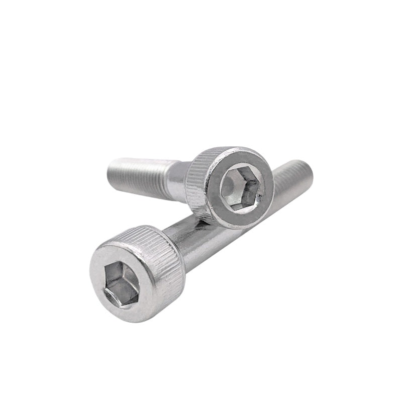 DIN912 M3-M20 304 Stainless Steel Extra Long Bolt | Hex Socket Cylindrical/Cup Head Extended Half Thread Screw