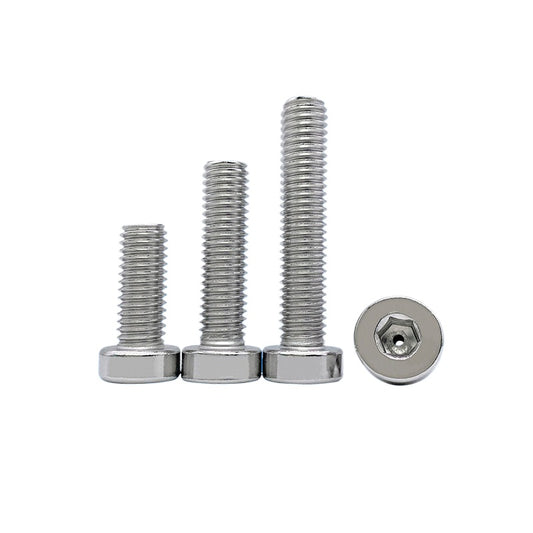 UNC/UNF 304 Imperial Screw Hex Low Head Hollow Exhaust Threading Thin Head Fastener