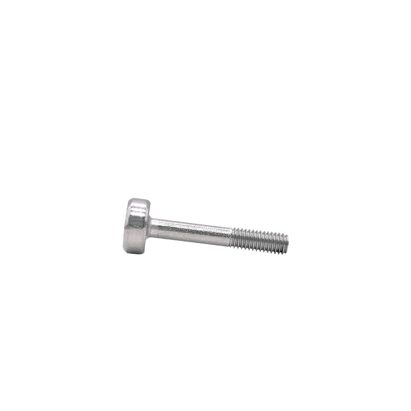 304 Stainless Steel Non-Standard Screw M3×19 Half Tooth Short Thin Head Hex Screw