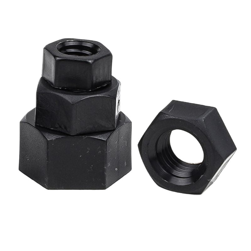 M2/M2.5/M3/M6/M8 Black Nylon Nut Plastic Hexagon Nut Cap Plastic Outer Hexagon Cap  for Furniture & Machinery Fastening
