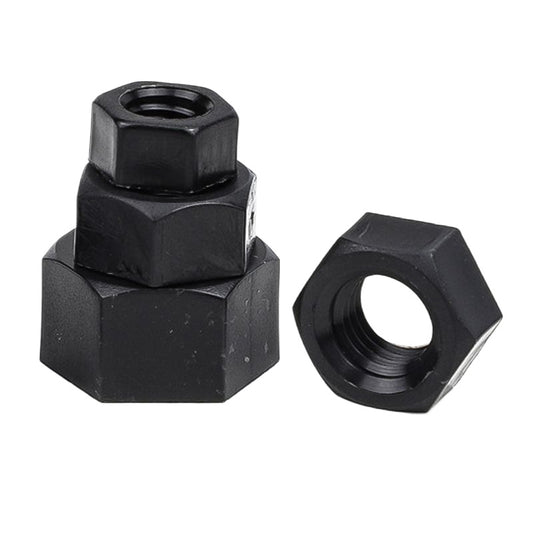 M2/M2.5/M3/M6/M8 Black Nylon Nut Plastic Hexagon Nut Cap Plastic Outer Hexagon Cap  for Furniture & Machinery Fastening