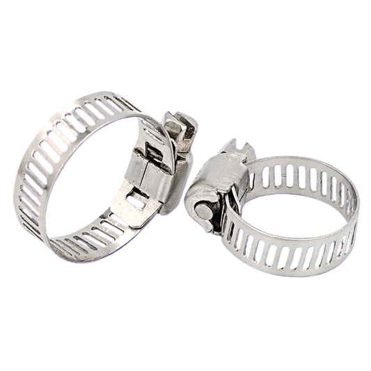 201 stainless steel throat hoop gas pipe water pipe hoop pipe hoop American all-steel one-word clamp pipe card for Gas Pipe & Water Pipe Fixing