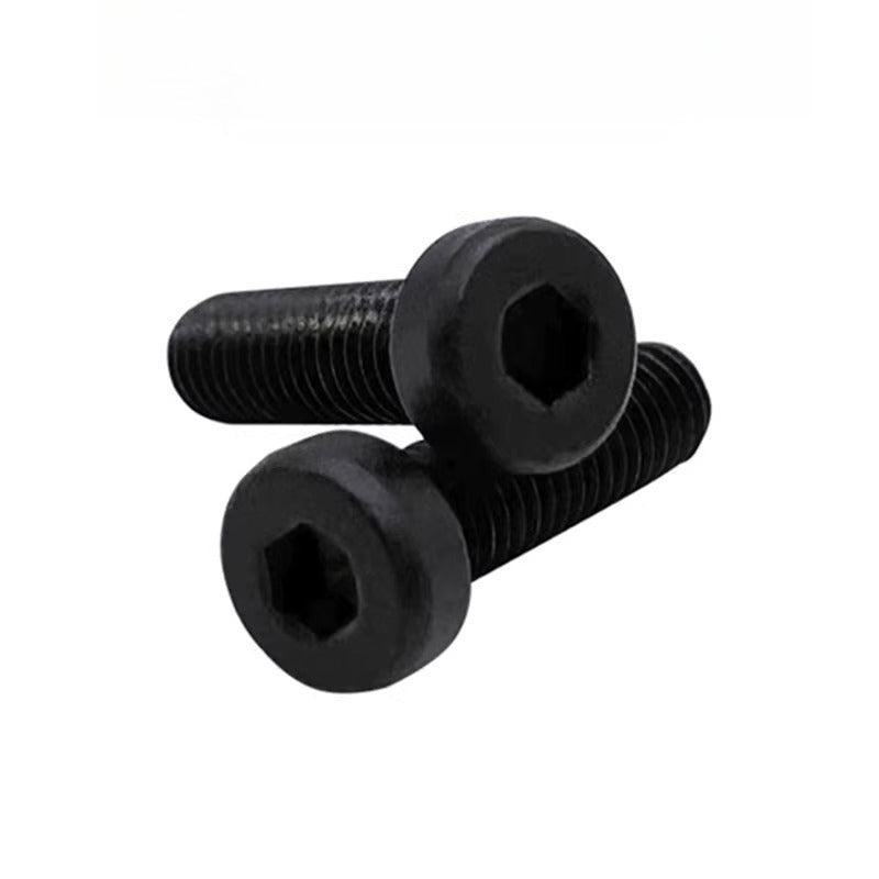 DIN7984 12.9 Grade  M5 to M16 Black Bolt | Hex Socket Cup Head Short Thin Head Screw