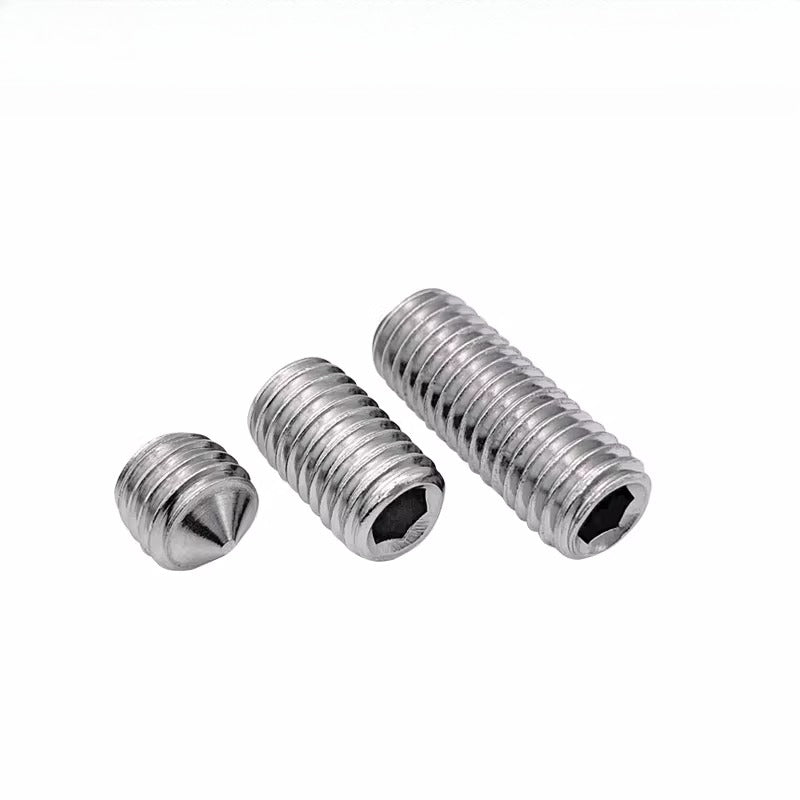 UNC/UNF Imperial Set Screw 304 Stainless Steel Hex Cone End Headless American Bolt