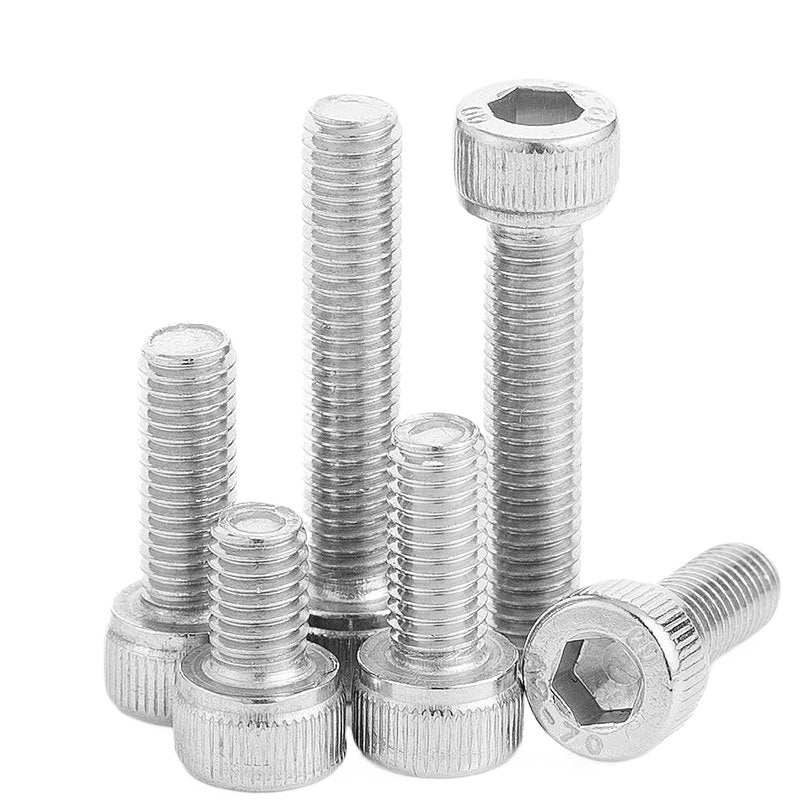 M1.4/M1.6/M2/M2.5 304 Stainless Steel Cup Head Hex Socket Small Screws for Electronics & Precision Equipment