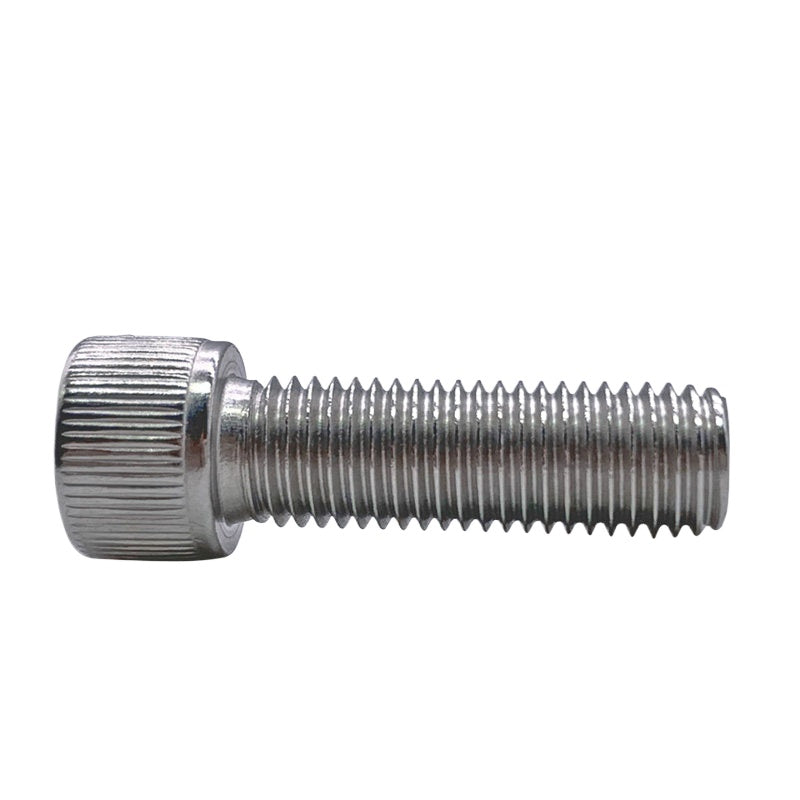 DIN912 M6-M30 Hex Socket Screw | 304 Stainless Steel Cylinder Cup Head Knurled Machine Screw