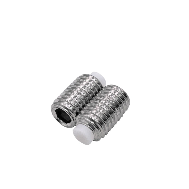 POM/Nylon Rubber Head Plunger 304 Stainless Steel Buffer Stop Screw M2-M10
