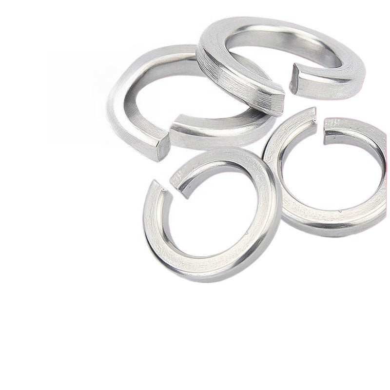 M2/M3/M5/M6/M8 304 Stainless Steel Spring Washers Open Lock Washers Meson Ring Gaskets for Machinery & Hardware