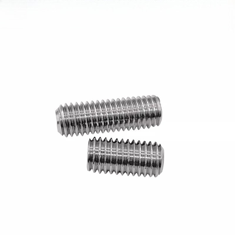 DIN916 M3-M10  316 Stainless Steel Concave End Set Screw Hex Socket Headless Fastener