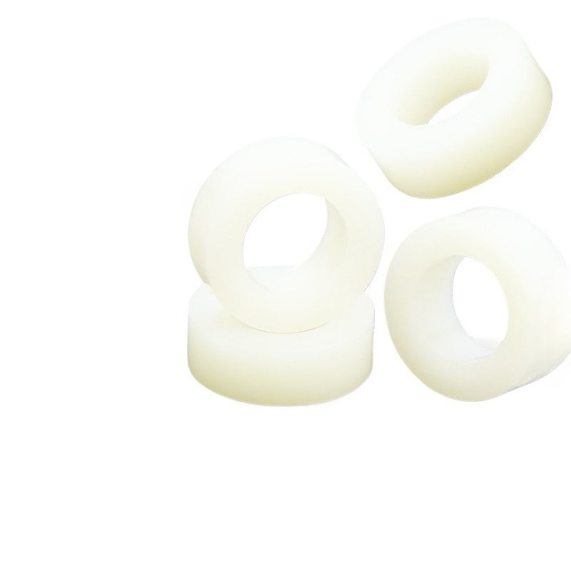 M2.8/M3/M4/M5.2 ABS White Nylon Isolation Column Through Hole Plastic Casing Hollow Through Column Support Column for Circuit Board Mounting