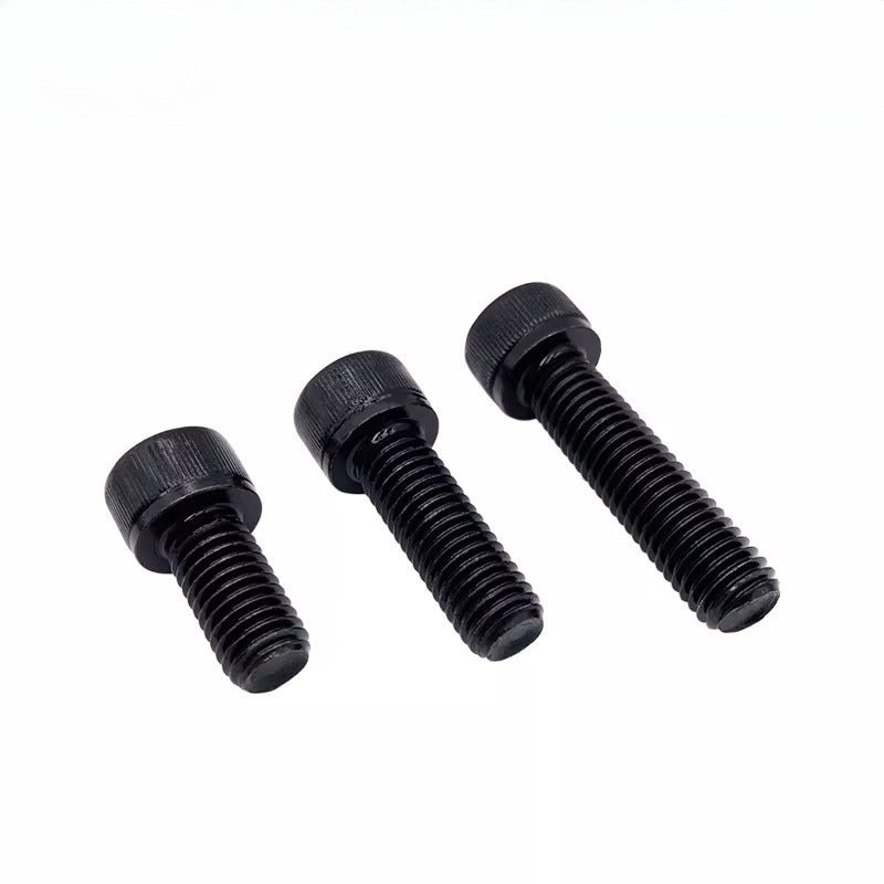 DIN912 M4-M16 12.9 Grade Black Hex Socket Cap Screw Left-Handed Reverse Thread Fastener