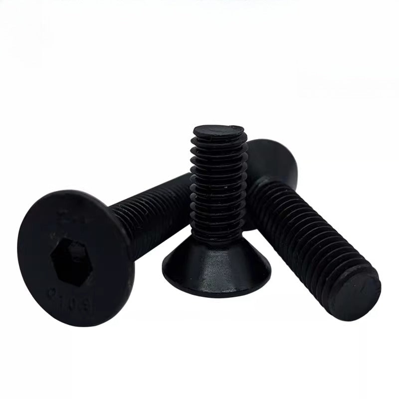 5/16-18 BSW 3/8-16 BSW Fastener 10.9 Grade Black Countersunk Head Hex Screw