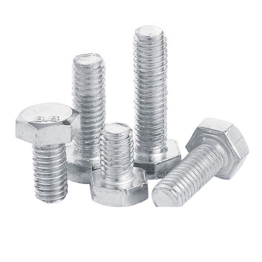 M6/M8/M10/M12/M16 304 stainless steel outer hexagon screw outer hexagon fine tooth screw hexagon head bolt  for Construction & Pipe Fitting