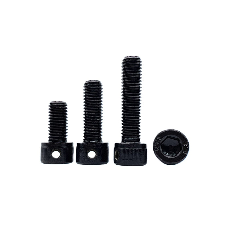 DIN912 12.9 Grade Screw Hex Socket Head Lead Seal Anti-Fall Screw with Safety Hole & Side Hole
