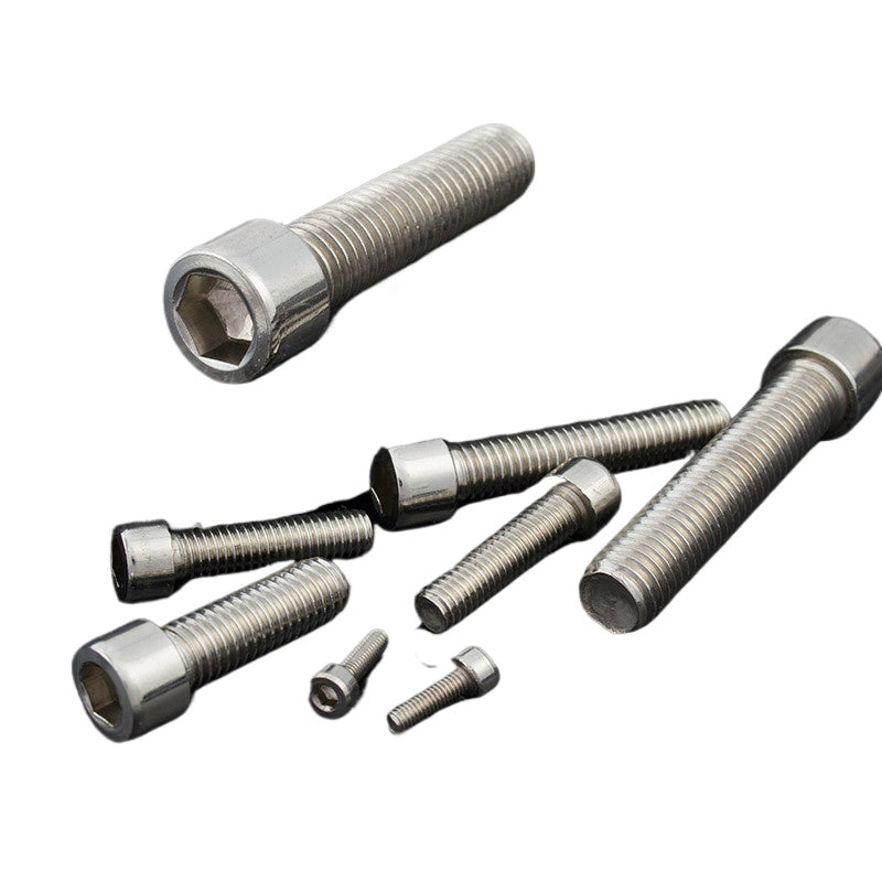 M3 M4 M5 M8 201 Stainless Steel Half Thread & Full Thread Hex Socket Button Head Screws for Machinery & Hardware
