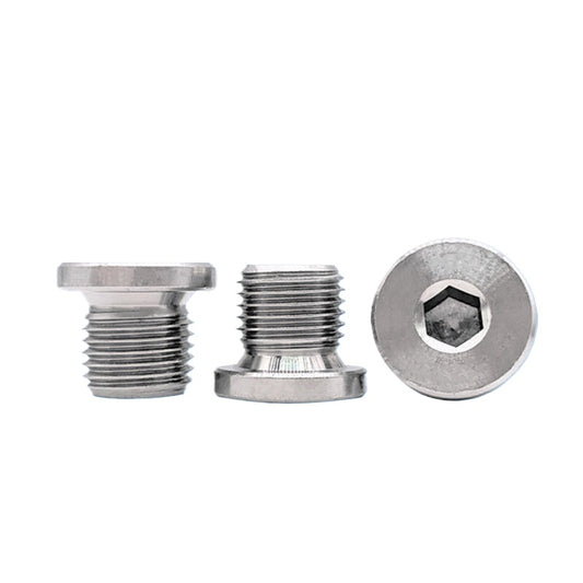 DIN908 Flange Plug 304 SS Hex Socket Fine Thread Hydraulic Oil Seal Plug
