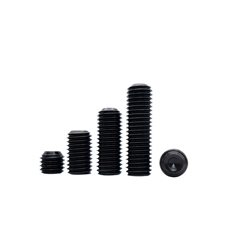 2 #-3/4UNC/UNF Grade 12.9 Screw Imperial Concave End Hex Headless Machine Rice Stop Screw