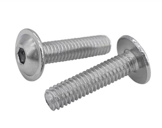 M2-M10 304 Stainless Steel Torx Button Head Flange Screws (ISO 7380-2)