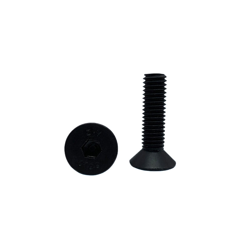 3/16-24 BSW 1/4-20 1/2-13 UNC Screw | Grade 10.9 Black Oxide Countersunk Hex Socket Machine Bolt
