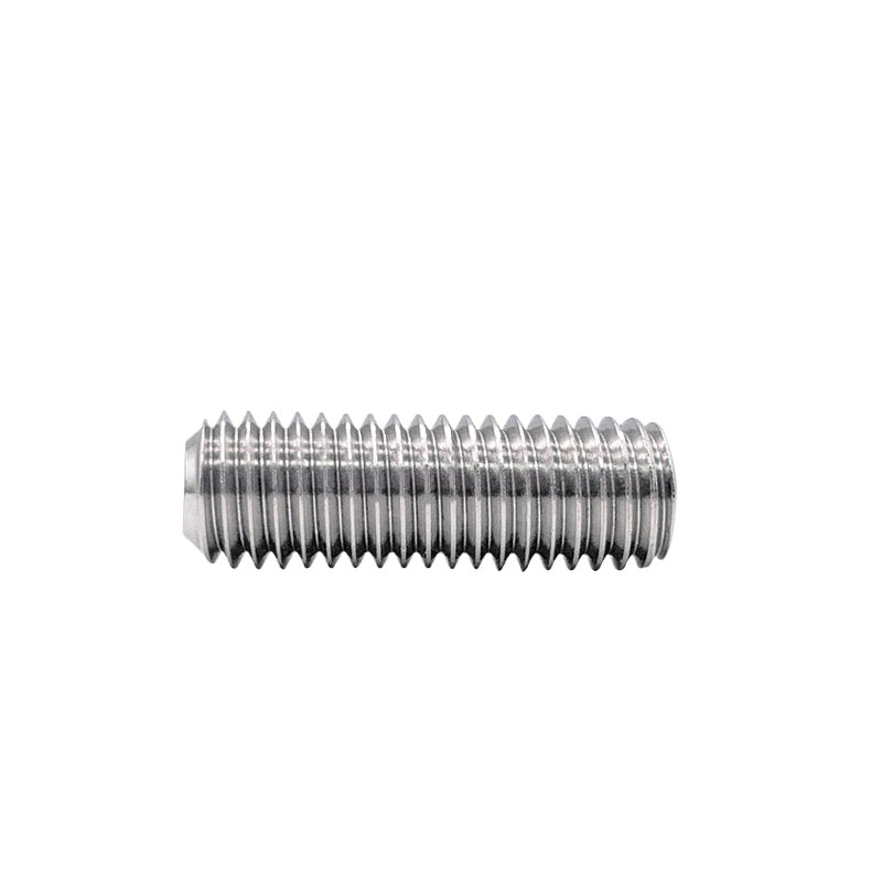 UNC/UNF Stainless Stee Set Screw Inch Headless Hex Socket Concave End Coarse/Fine Thread Screw
