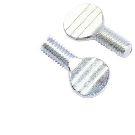 M5M6M10 Stainless steel 304 racket screw fan flattened head thumb bolt galvanized tennis racket screw for Equipment & Racket Assembly