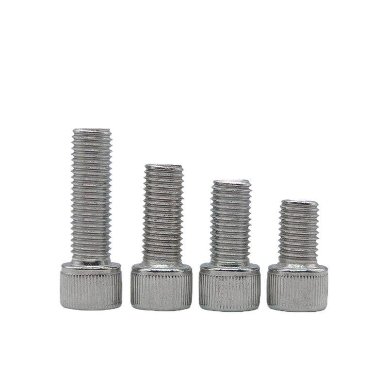 DIN912 304 Stainless Steel Left-Handed Screw Hex Socket Cup/Cylindrical Head Anti-Stripping Anti-Galling M3-M12