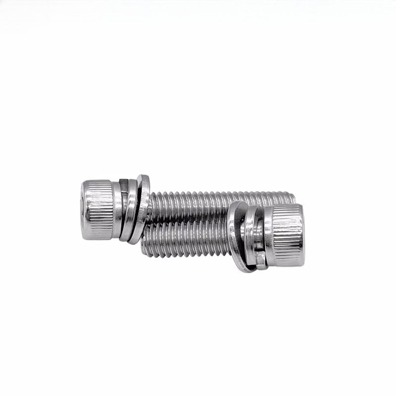 DIN912 304 Stainless Steel Cup Head Combination Screw Hexagonal Extra Large/Small Elastic Pad Assembled Screw