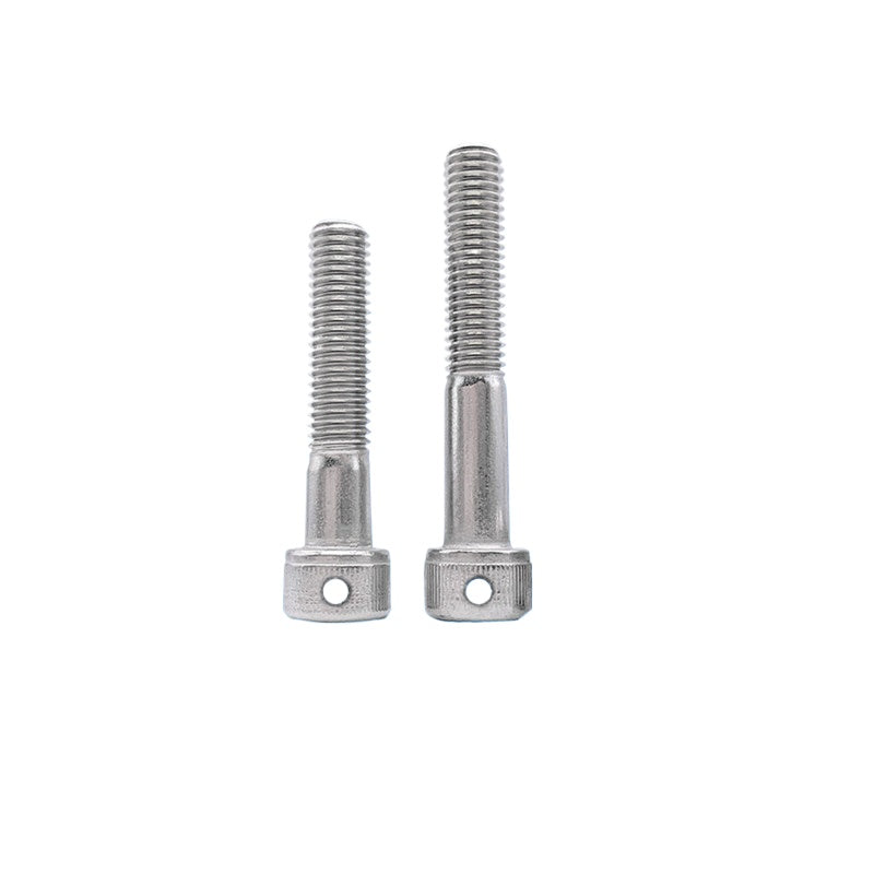 DIN912 304/316 Stainless Steel Hex Socket Screw | Half Thread Lead Seal Anti-Drop with Safety Hole Fastener