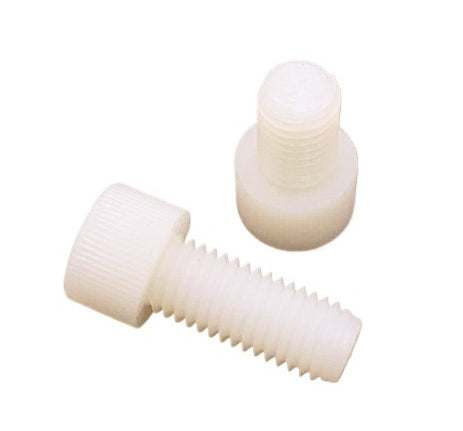 White/Black Nylon DIN912 Socket Head Cap Screws | PA66 Plastic Fasteners M3-M12 | Corrosion-Resistant