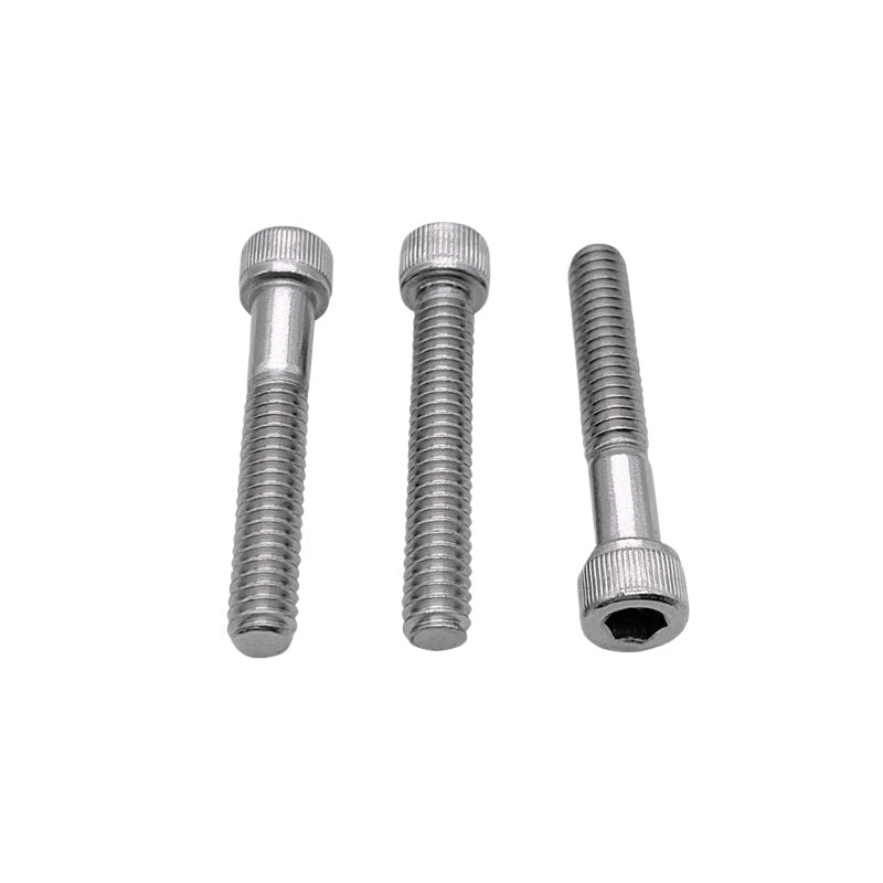 UNC 304 Stainless Steel Screw Imperial Socket Head Cap Half Thread Coarse Knurled Hex Fastener