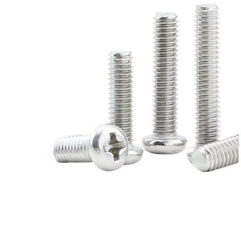 M2 M2.5 M3 NP Cross Round/Pan Head Machine Tooth Precision Electronic Small Screws for Electronic Device DIY Precision Hardware Assembly