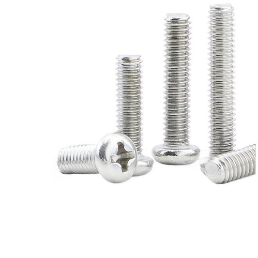 M2 M2.5 M3 NP Cross Round/Pan Head Machine Tooth Precision Electronic Small Screws for Electronic Device DIY Precision Hardware Assembly