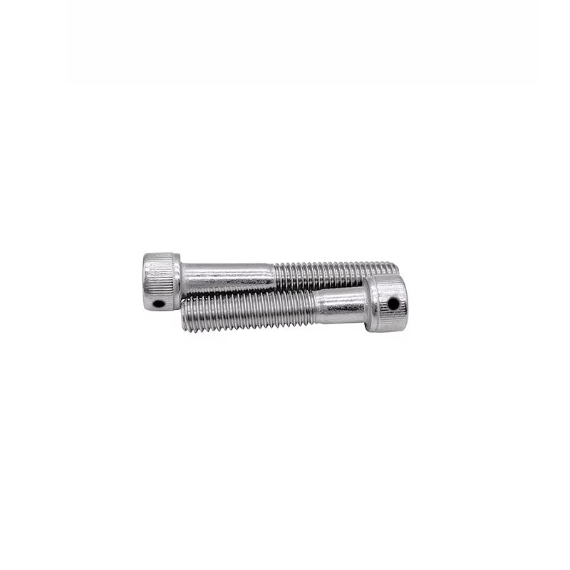 DIN912 304/316 Stainless Steel Hex Socket Screw | Half Thread Lead Seal Anti-Drop with Safety Hole Fastener