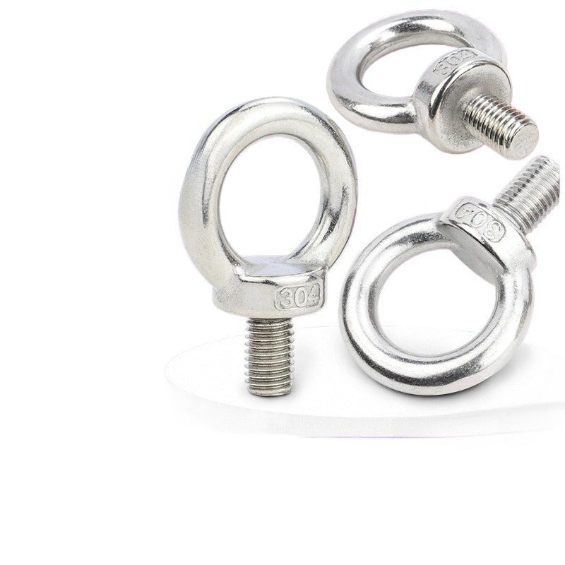 304 stainless steel eye screws, extended teeth, annular lifting joints, bolts, galvanized hooks, rigging screws for Rigging & Hardware