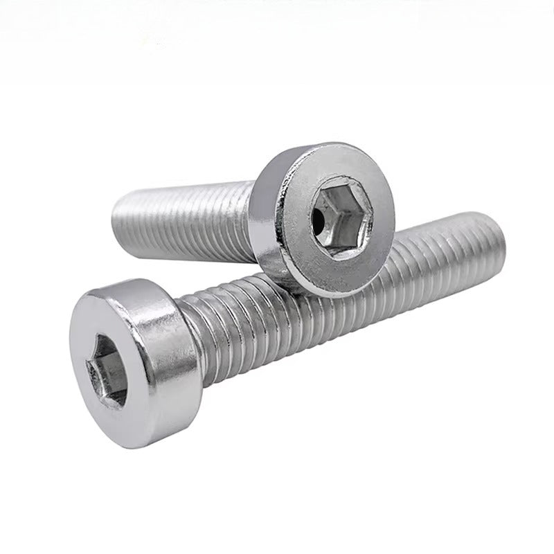 UNC/UNF 304 Imperial Screw Hex Low Head Hollow Exhaust Threading Thin Head Fastener