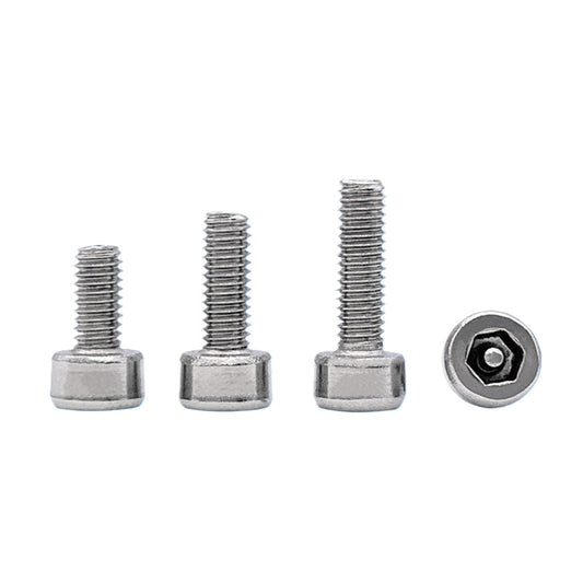 GB70.1 304 Stainless Steel Security Screw  M3 Pin-In-Hex Cylindrical Head Anti-Theft Fastener
