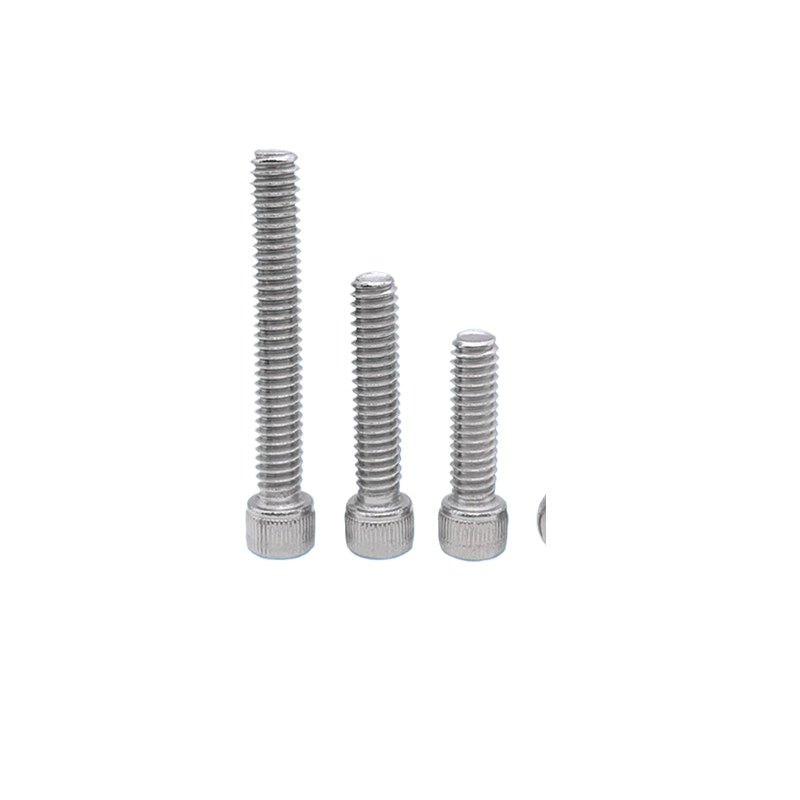 DIN912 M3-M12 Fine Thread Screw 304/316 Hex Socket Cup Head Stainless Steel Screw